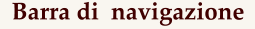 Barra di  navigazione